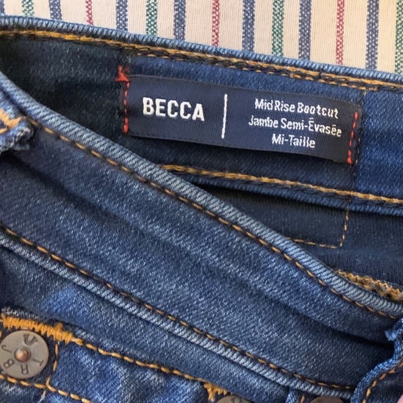 Becca Mid-rise BOOTCUT JEAN W25 - Picture 5 of 8